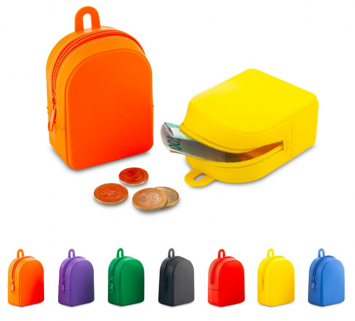 Monedero en Silicona Backpack