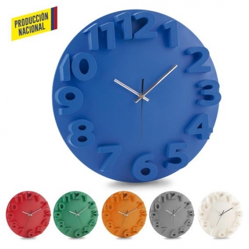 Reloj de Pared Tempo - Producción Nal (Ver RE-152)
